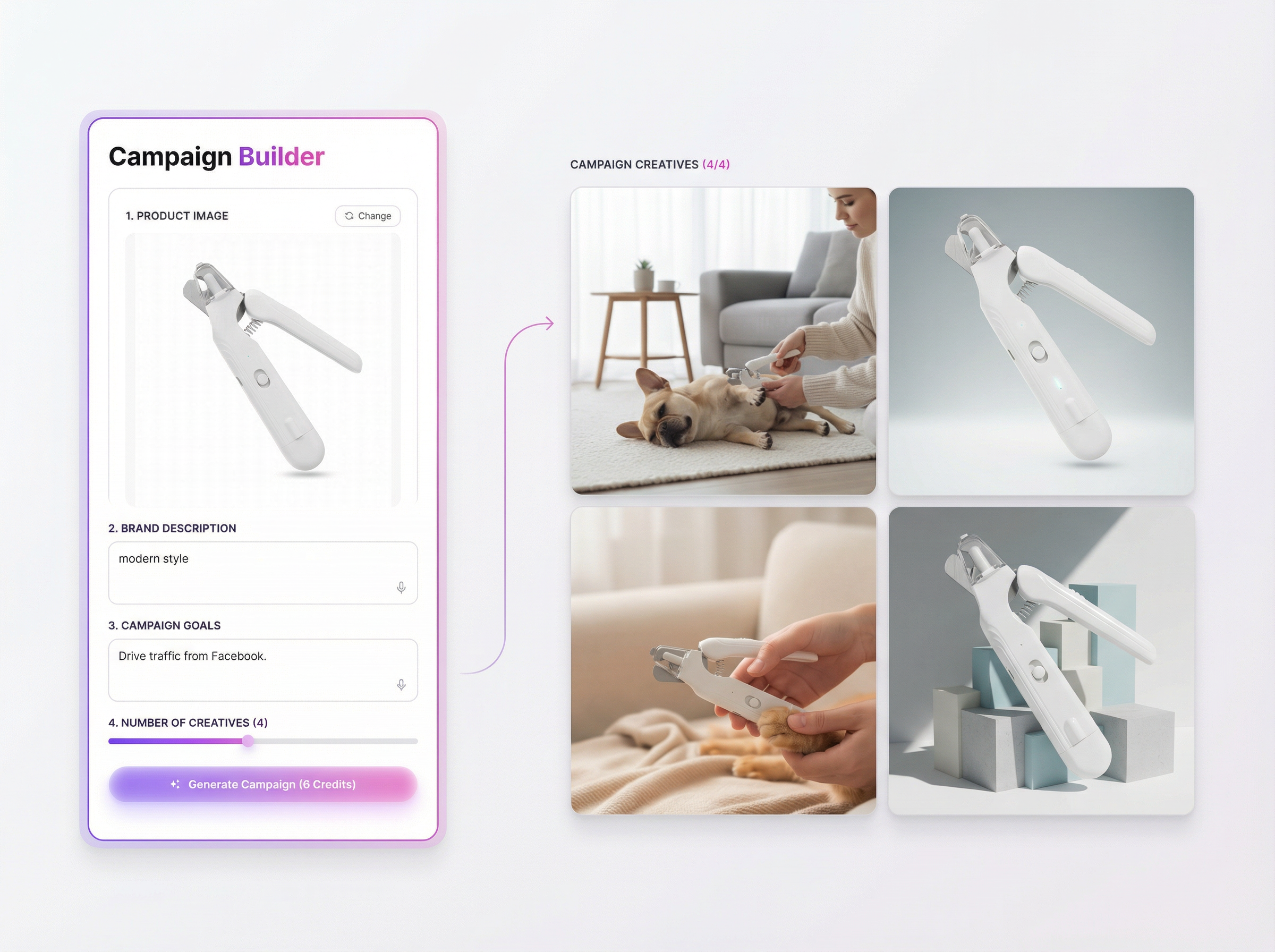 Campaign Builder feature